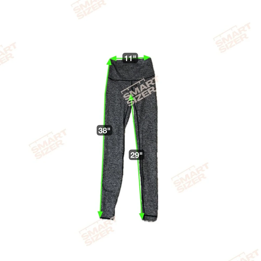 Lululemon Wunder Under‎ Hi-Rise Align Leggings Heathered Black Athletic Workout